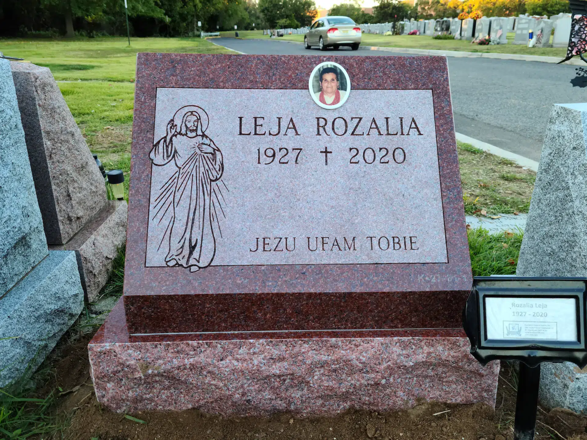 Granite Custom Monument hand-carved by NJ Monument Studio in NJ — image 4